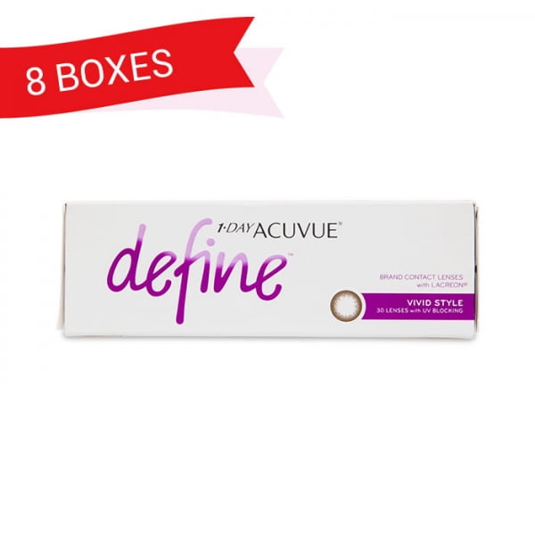 1-DAY ACUVUE DEFINE VIVID STYLE (8 Boxes)