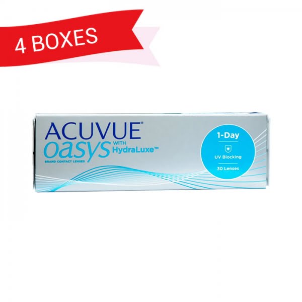 ACUVUE OASYS 1-DAY (4 Boxes)