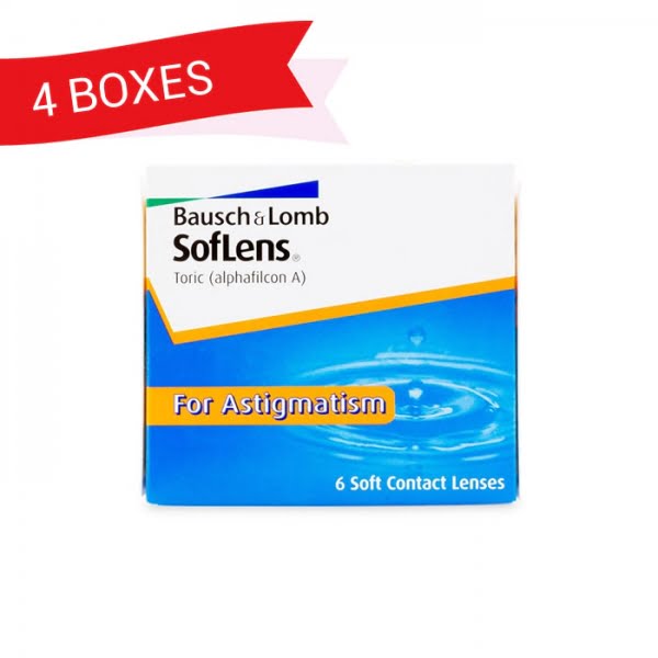 SOFLENS 66 TORIC FOR ASTIGMATISM (4 Boxes)