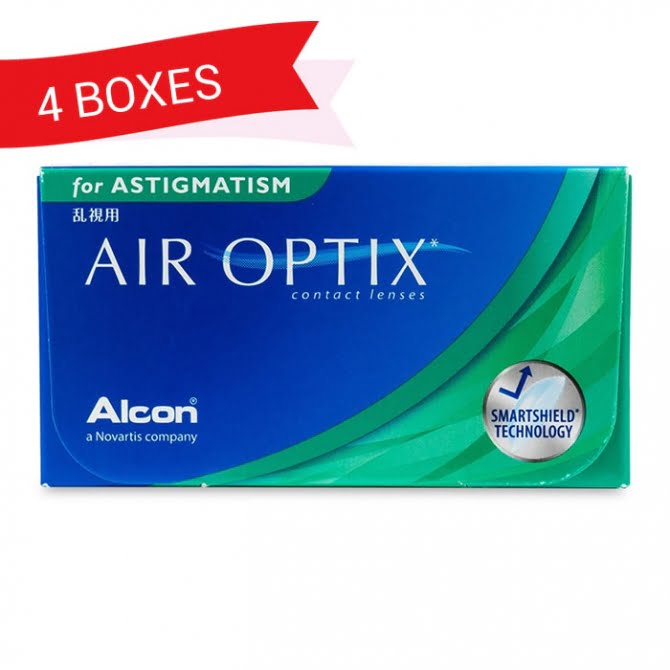 AIR OPTIX FOR ASTIGMATISM (4 Boxes)