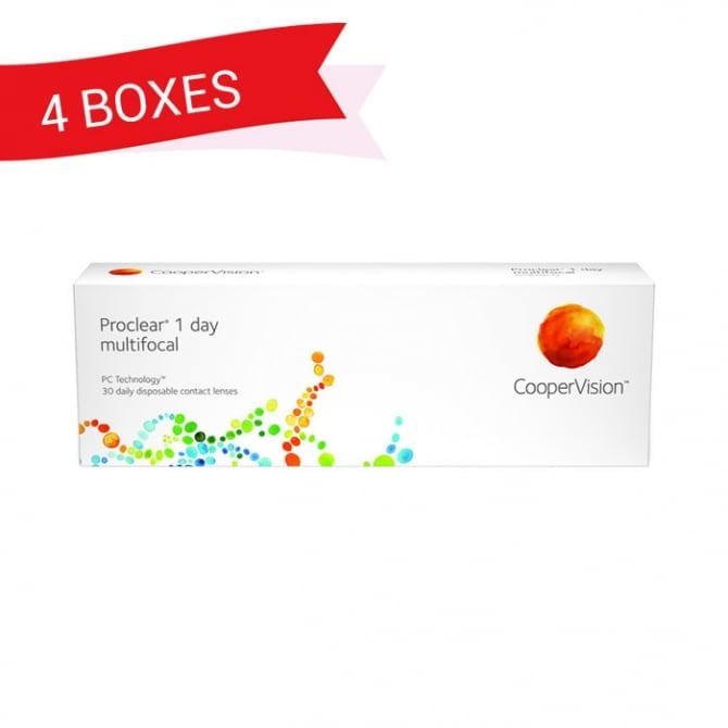 PROCLEAR 1 DAY MULTIFOCAL (4 Boxes)