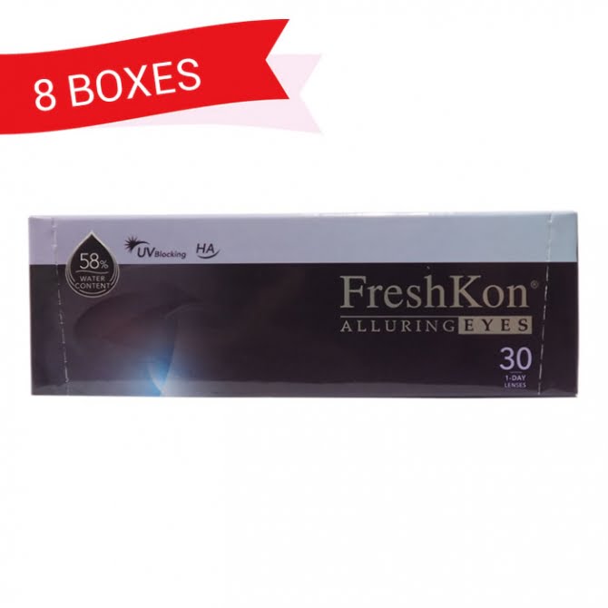 FRESHKON 1-DAY ALLURING EYES (8 Boxes)