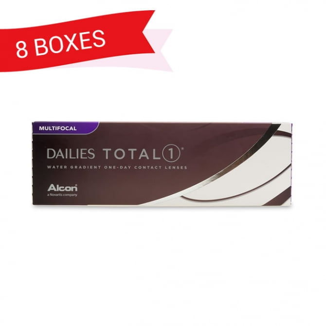 DAILIES TOTAL 1 MULTIFOCAL (8 Boxes)