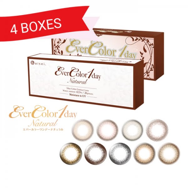 EverColor 1 Day Natural (4 Boxes)